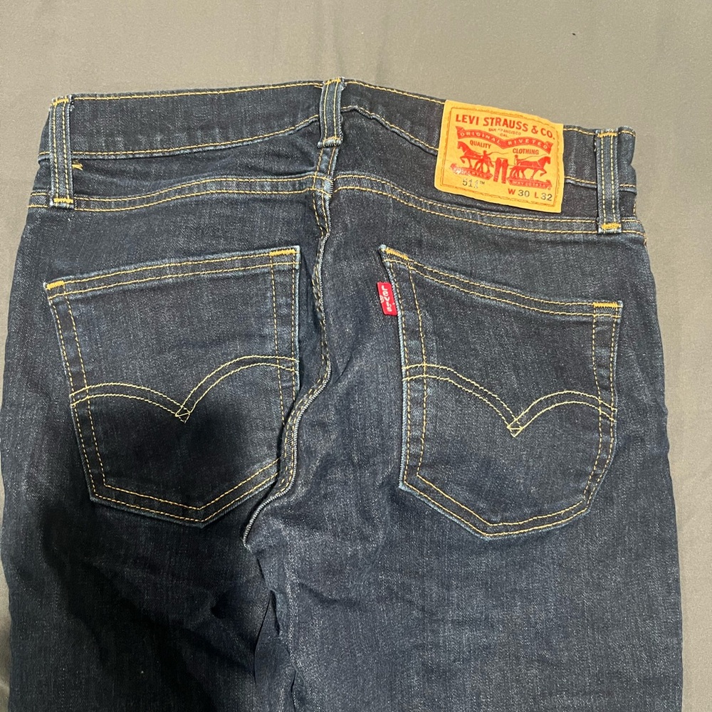 Levi's Indigo Denim Jeans